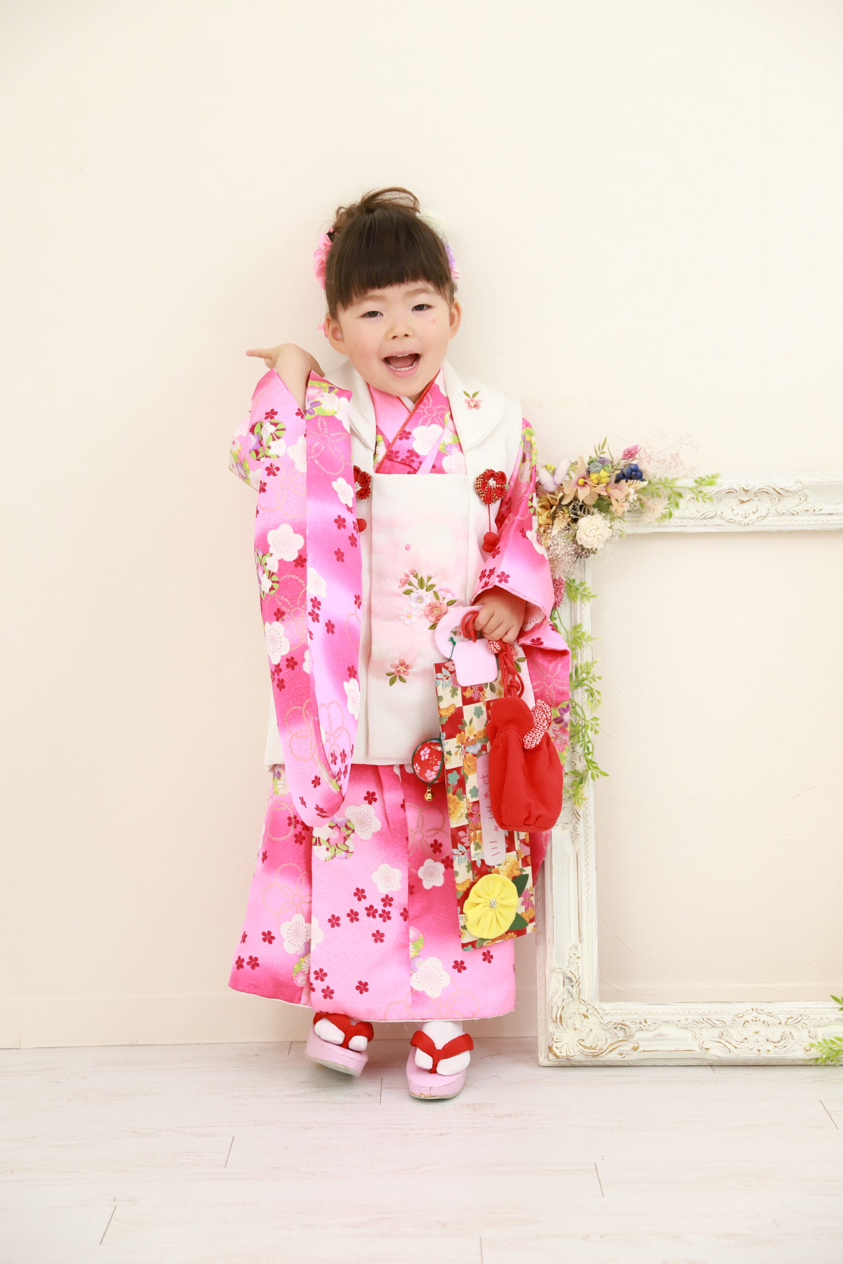 3歳の七五三　沼津日枝神社（山王さん）へお参り