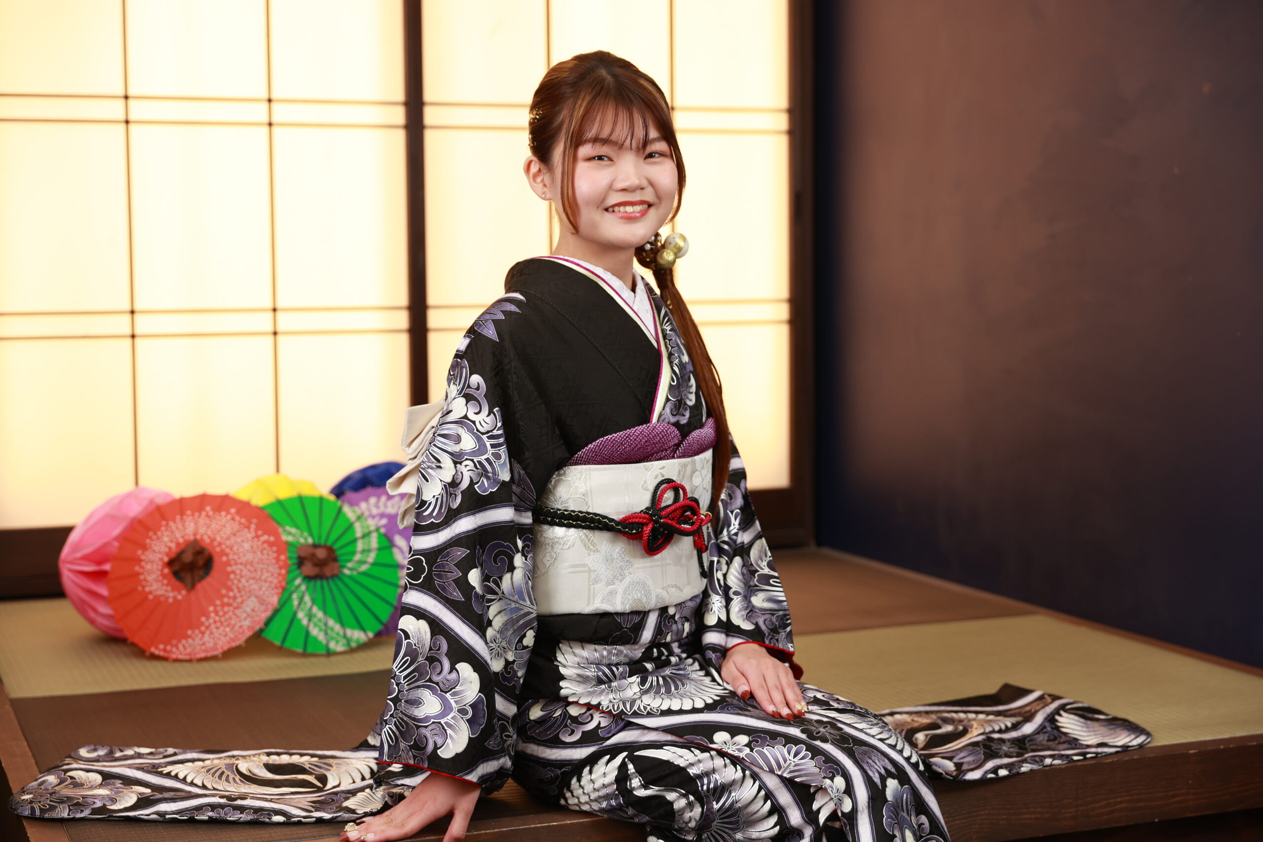 黒い振袖に合う帯は？着こなしのコツ&お手本コーデ3選 | 振袖・着物の 